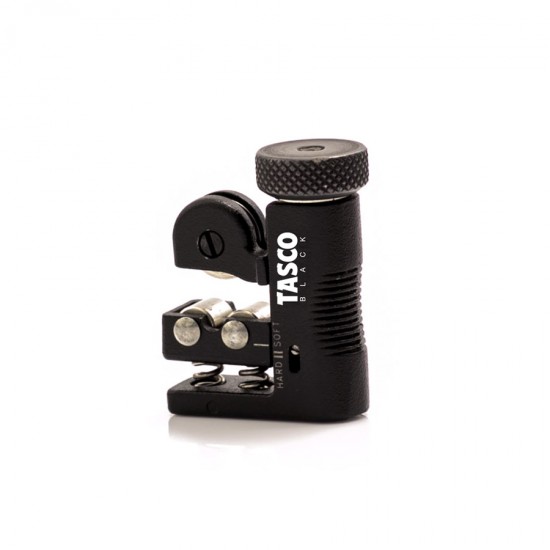 TASCO Black Mini Tube Cutter Size: 1/8" - 5/8" C/W Nickel Plated Blade Model: TB21N TASCO Black Mini Tube Cutter Size: 1/8" - 5/8" C/W Nickel Plated Blade Model: TB21N